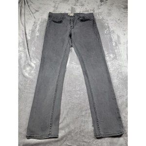 Billabong Men's Slim Fit Stretch Gray Jeans Size‎ 34x30